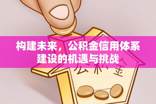 文水构建未来，公积金信用体系建设的机遇与挑战